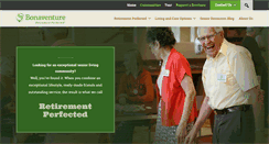 Desktop Screenshot of bonaventuresenior.com